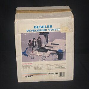 Open Box - Sealed Insides - Beseler Photo Developing Outfit #6757